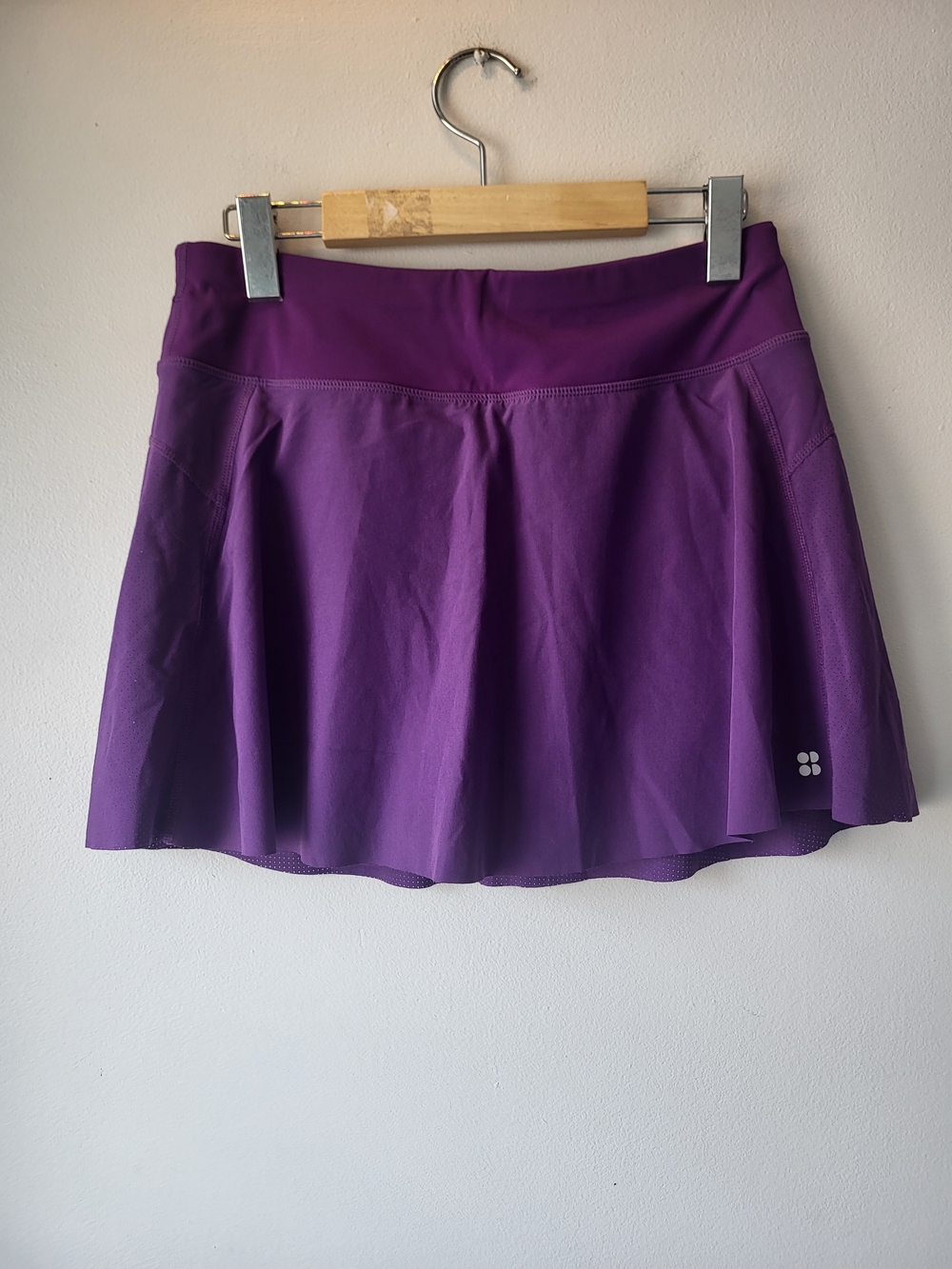 Sweaty Betty Purple Flared Athletic Flowy Mini Running Tennis Skirt